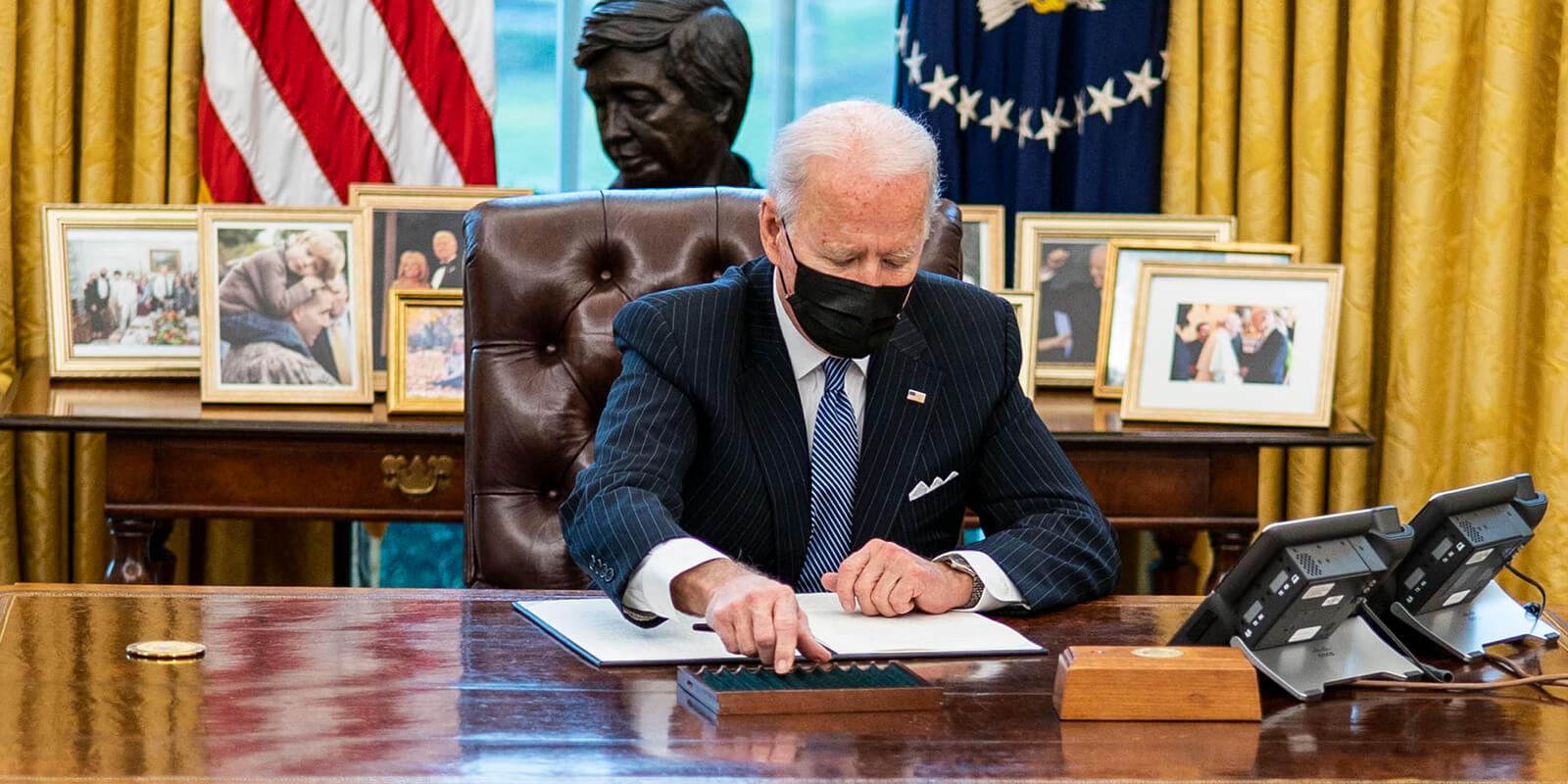 In first days as president, Biden shows bold leadership Local 154